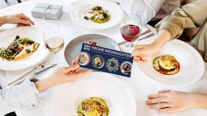 Das Besondere am BON BON Restaurant-Gutschein ist seine Individualität. Schenkende können den Gutschein mit eigenem Text und sogar einem Foto personalisieren. / Weiterer Text über ots und www.presseportal.de/nr/181667 / Die Verwendung dieses Bildes für redaktionelle Zwecke ist unter Beachtung aller mitgeteilten Nutzungsbedingungen zulässig und dann auch honorarfrei. Veröffentlichung ausschließlich mit Bildrechte-Hinweis.