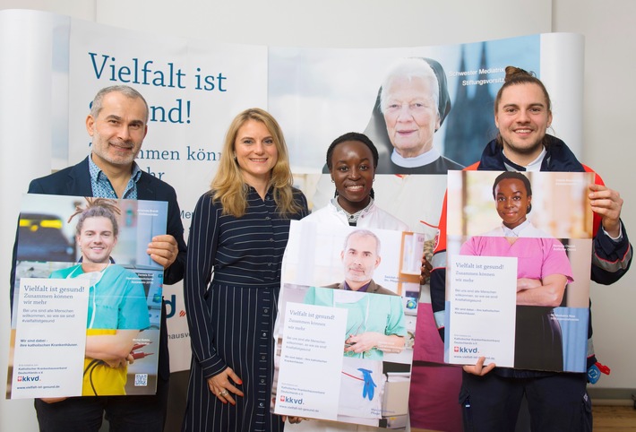 Katholische Krankenhäuser starten Kampagne für Vielfalt und Zusammenhalt