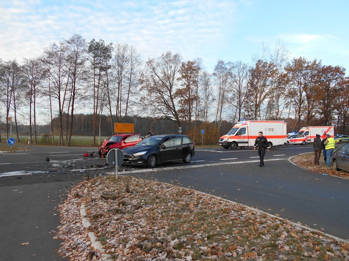 POL-ROW: Unfall mit mehreren Verletzten auf der Bundesstraße 440