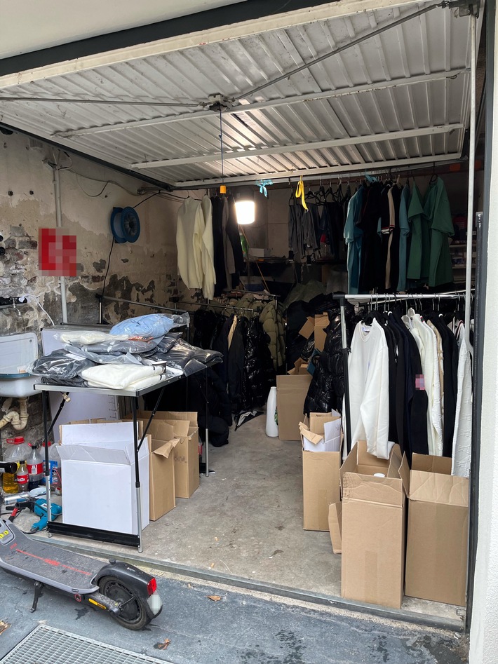 POL-HA: Mann verkauft gefälschte Produkte aus Garage - Polizei stellt Ware sicher