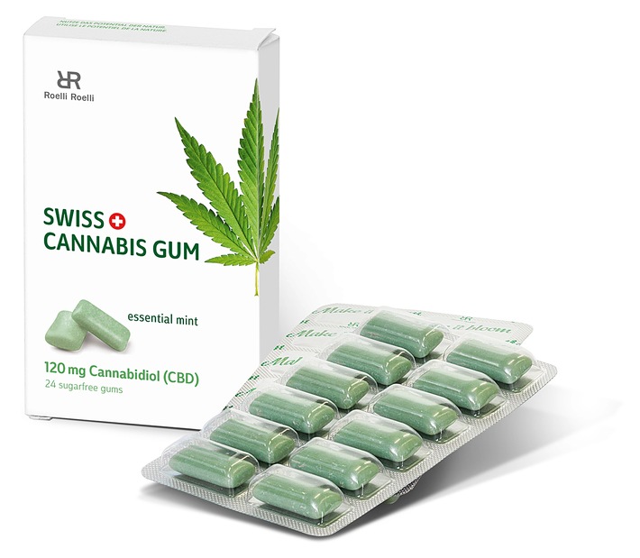 Cannabis: now available as a chewing gum