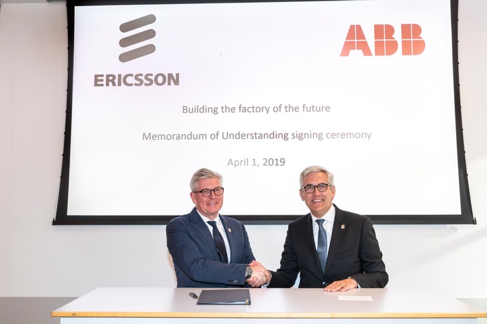 Automatisierung von Fabriken: Ericsson und ABB unterzeichnen Absichtserklärung (FOTO)