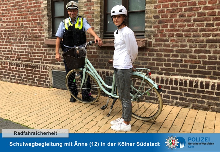 POL-K: 210823-2-K &quot;Mit eigenen Polizisten zur Schule&quot; - Pressetermin in Kölner Südstadt