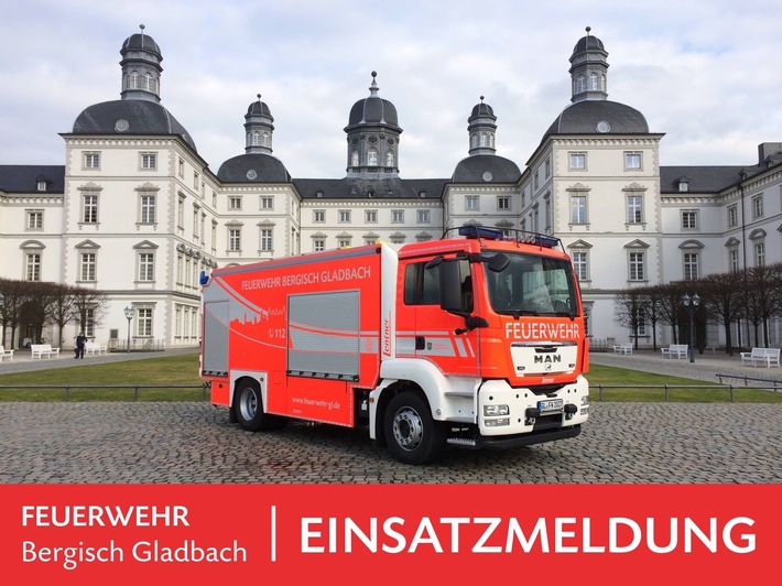 FW-GL: Unruhige Nacht für die Feuerwehr Bergisch Gladbach