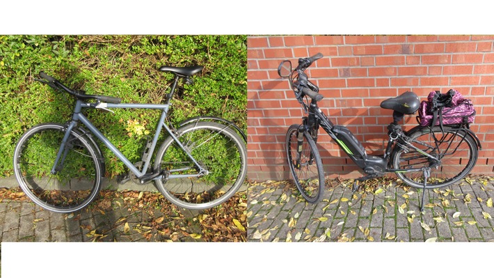 POL-MS: Fahrraddiebe gestoppt - Wem gehören diese Fahrräder?