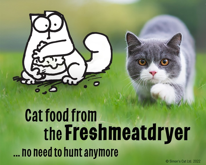 Cat food from the freshmeatdryer - the New Premium