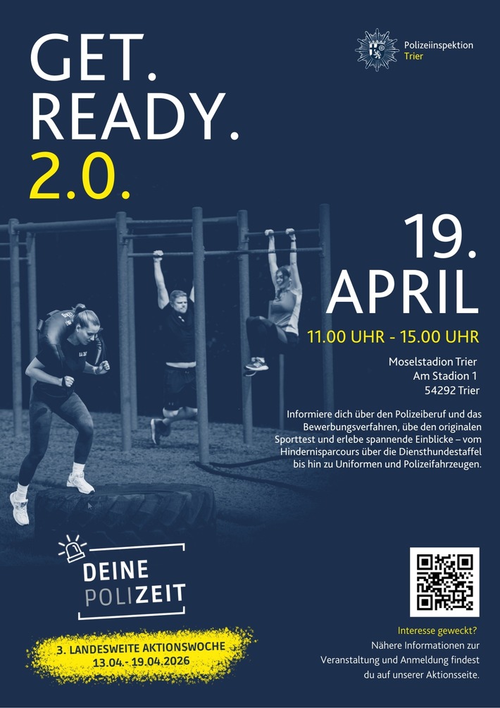 POL-PDTR: Get Ready 2.0 - Wir sind bereit. Du auch?