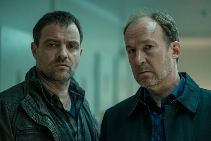 " Adrenalin" - Erster Film der neuen ZDF-Krimireihe "Neben der Spur" mit Ulrich Noethen und Juergen Maurer (FOTO)