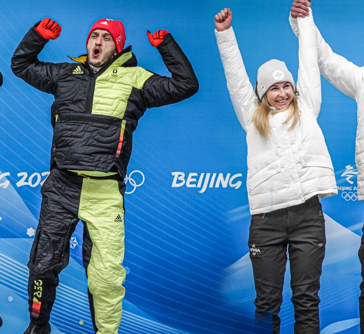 Sascha Benecken und Eliza Tiruma Vorbilder für Gangwon 2024 Athleten