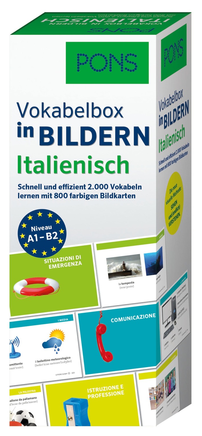 PONS Vokabelboxen in Bildern - Mit Bildern lernen