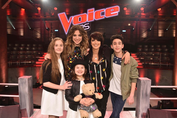 Mit den Beatles und "With A Little Help From My Friends": Nena, Larissa, Mark und Sasha eröffnen das "The Voice Kids"-Finale // James Blunt singt als Gast-Act