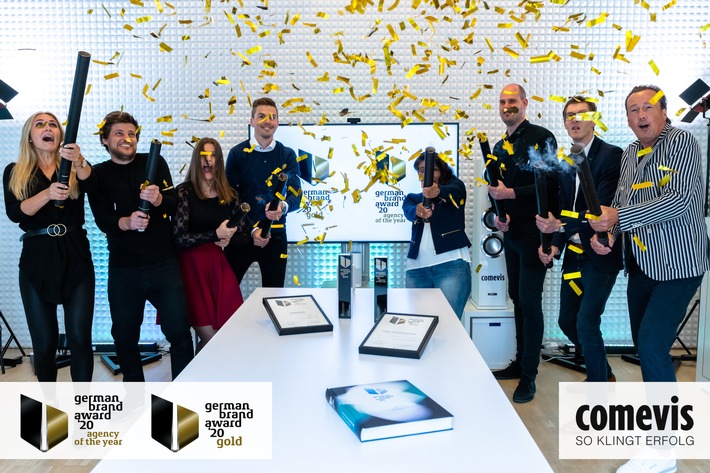 Soundbranding: comevis ist "Agency of the Year" und gewinnt den German Brand Award 