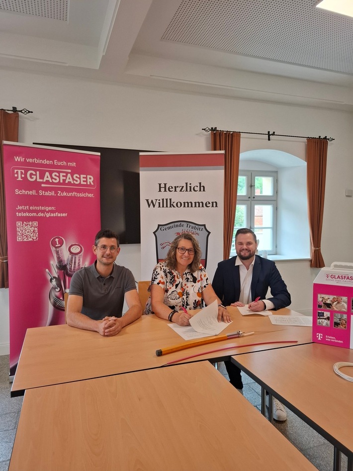 Mehr Tempo, mehr Möglichkeiten: Glasfaser für Trabitz