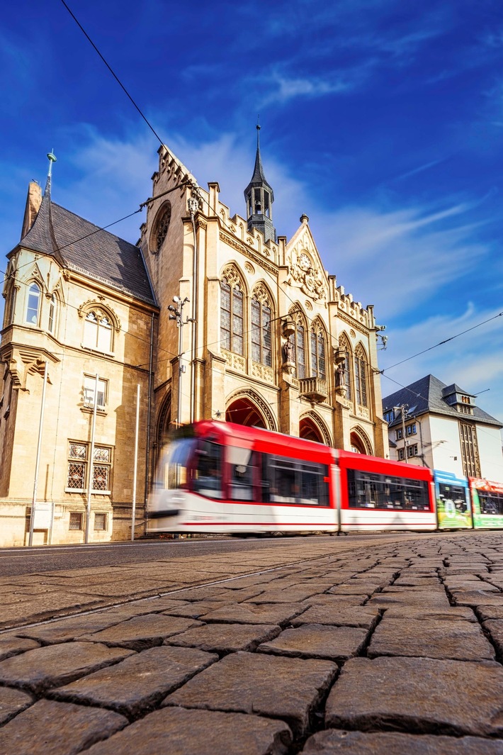 Erfurt: Günstigster ÖPNV deutschlandweit - Einzelticket kostet nur 2,90 Euro | Pressemeldung des ADAC Hessen-Thüringen e.V.