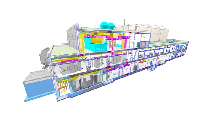 Universitätsklinikum Leipzig implementiert BIM nachhaltig im technischen Gebäudebetrieb