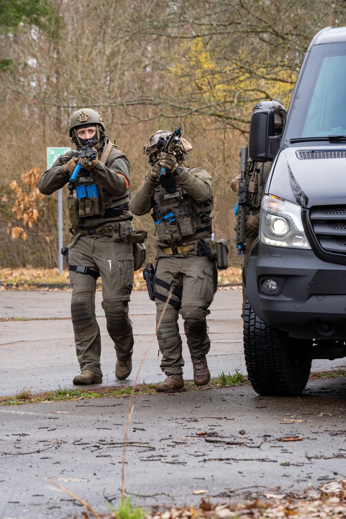 POL-MFR: (266) CTE 2024 - Counter Terrorism Exercise - Spezialeinheiten aus Deutschland und Österreich probten den Ernstfall