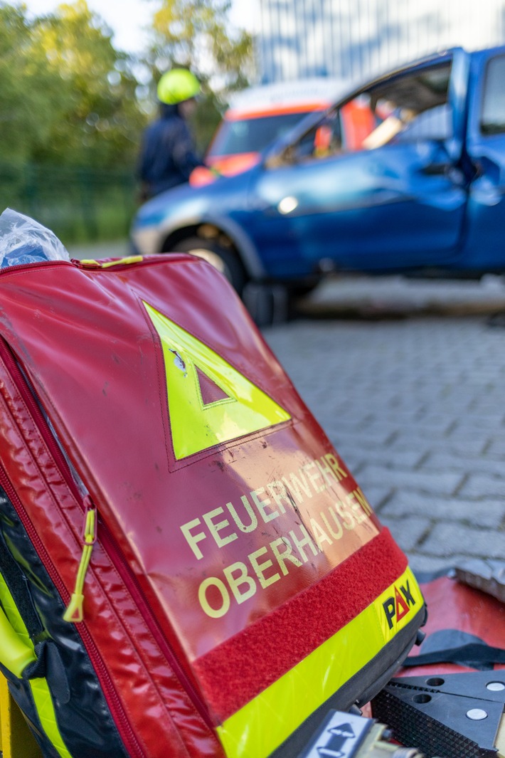 FW-OB: Verkehrsunfall mit mehreren Verletzten