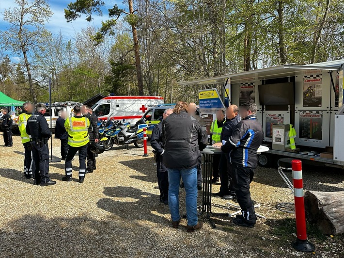 POL-KN: (Fridingen / Lkr. Tuttlingen) - Biker-Aktionstag am Knopfmacherfelsen 2025 (27.04.2025)