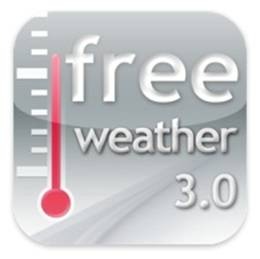 21 degrees lance son application gratuite Free Weather 3.0 sur l&#039;App Store, météo à 3 jours et heure par heure gratuite sur les 3 prochaines heures: alertes dans la poche