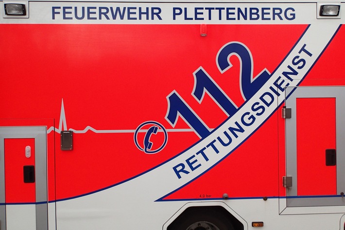 FW-PL: OT-Leinschede. Motorradunfall in den Serpentinen Richtung Allendorfer Höhe. Kradfahrer wird schwer verletzt.