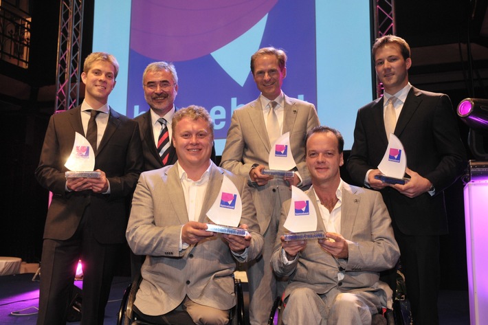 Fünf Olympiasegler Preisträger des hanseboot-Preises 2008 / Eröffnungsfeier in der Altonaer Fischauktionshalle zur 49. Internationalen Bootsausstellung Hamburg