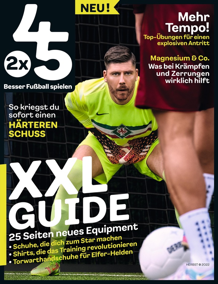 Wie gelingt der Elfmeter? "2x45", das Service-Magazin für aktive Fußballer, liefert die Antworten