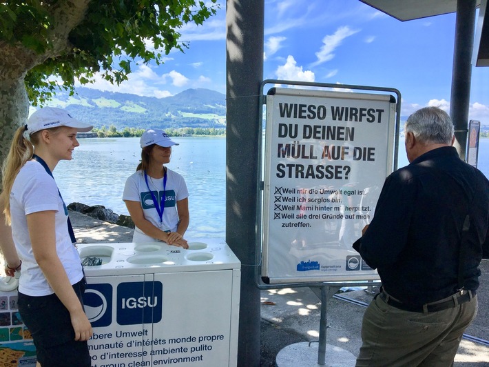 Medienmitteilung: "IGSU-Botschafter bringen Rapperswil-Jona zum Glänzen"