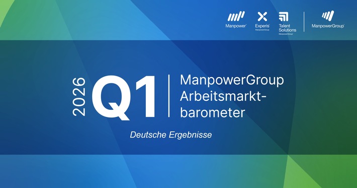 ManpowerGroup Arbeitsmarktbarometer für Q1/2026 / Abwärtstrend gestoppt? Deutscher Arbeitsmarkt auf der Suche nach dem Hoffnungsschimmer