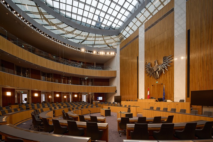 Sedus stattet österreichisches Parlament mit silent rush aus