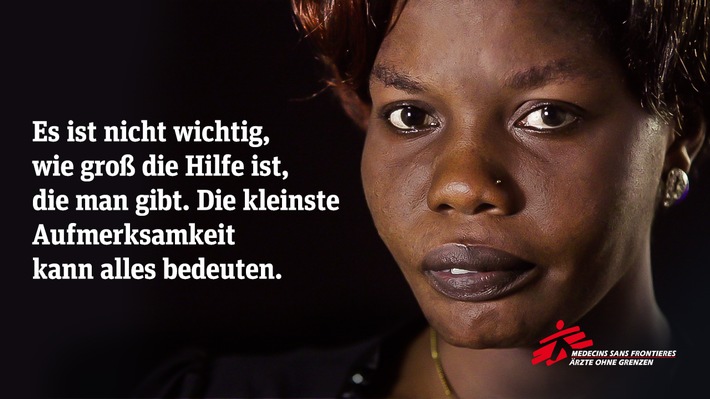 Awareness-Kampagne / TERRITORY webguerillas und Ärzte ohne Grenzen setzen ein Zeichen für Humanität