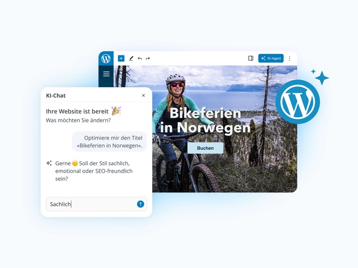 WordPress mit KI: Hostpoint lanciert neuen Website-Assistenten