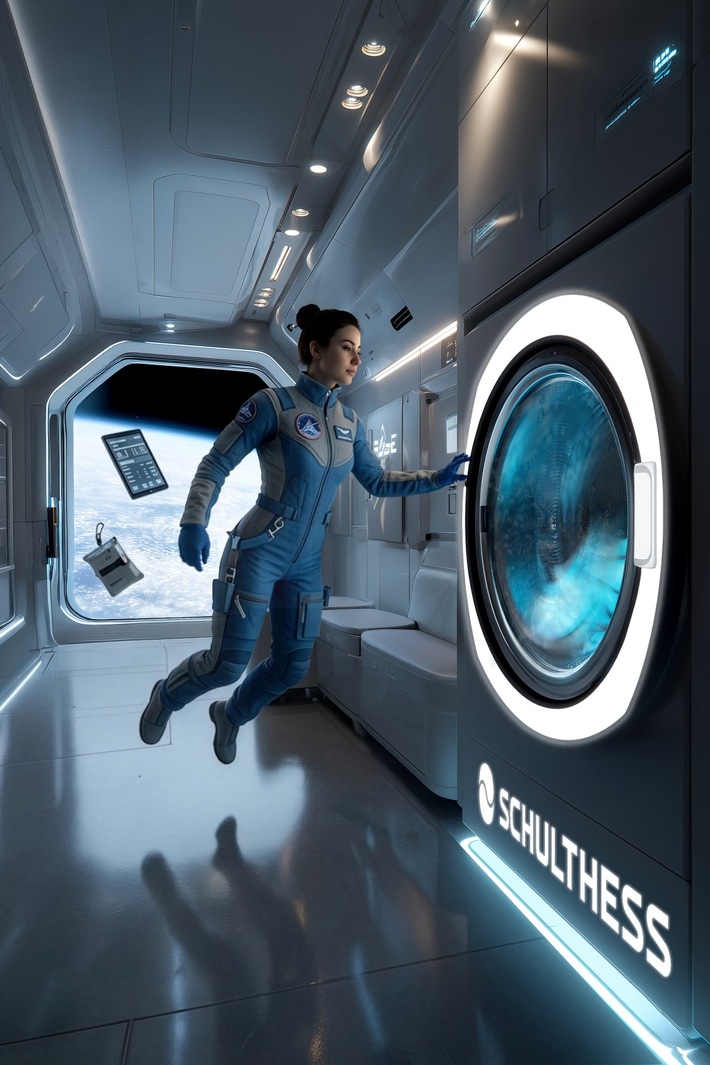 Schulthess entwickelt die erste Waschmaschine für den Weltraum