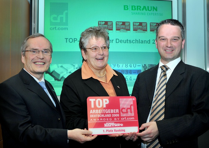 B. Braun ist Deutschlands Top-Arbeitgeber 2009