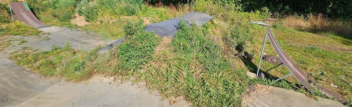 POL-HS: Rampen auf Pumptrackbahn gestohlen