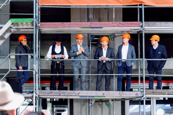 Richtfest für neues Wohnensemble in Karlsruhe