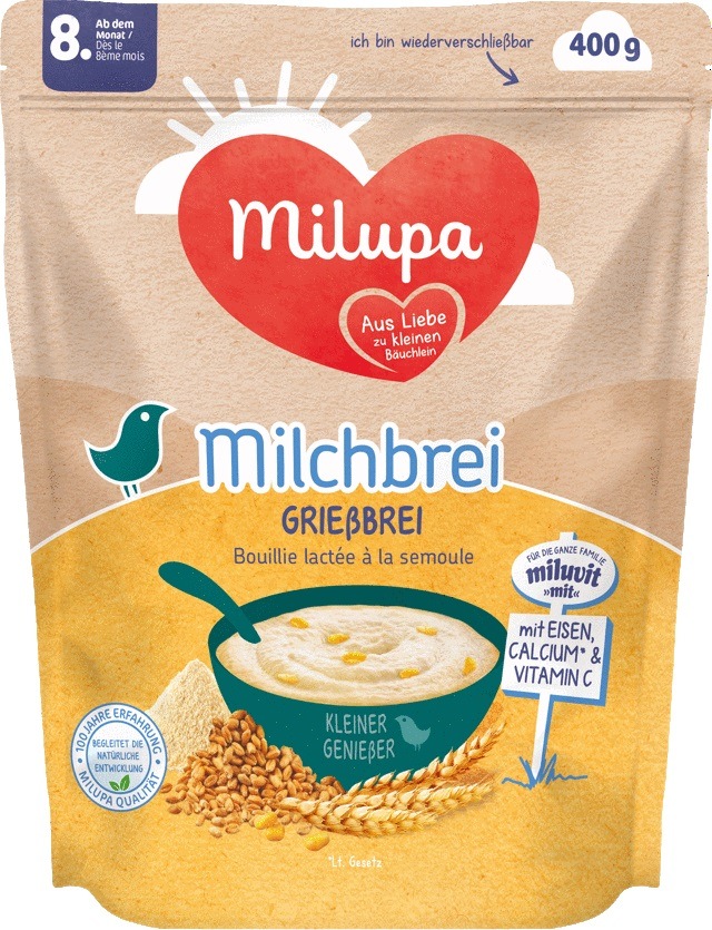 Vorsorglicher Rückruf / Milupa ruft aus Vorsorgegründen in Deutschland den "Milupa Milchbrei Grießbrei mit Cornflakes" mit dem MHD 30.09.2023 zurück