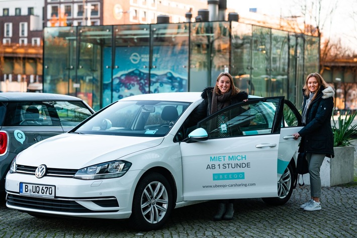 Nachwuchstalente der Reisewirtschaft testen Ubeeqo Carsharing und informieren sich über Europcar Mobility Group Germany