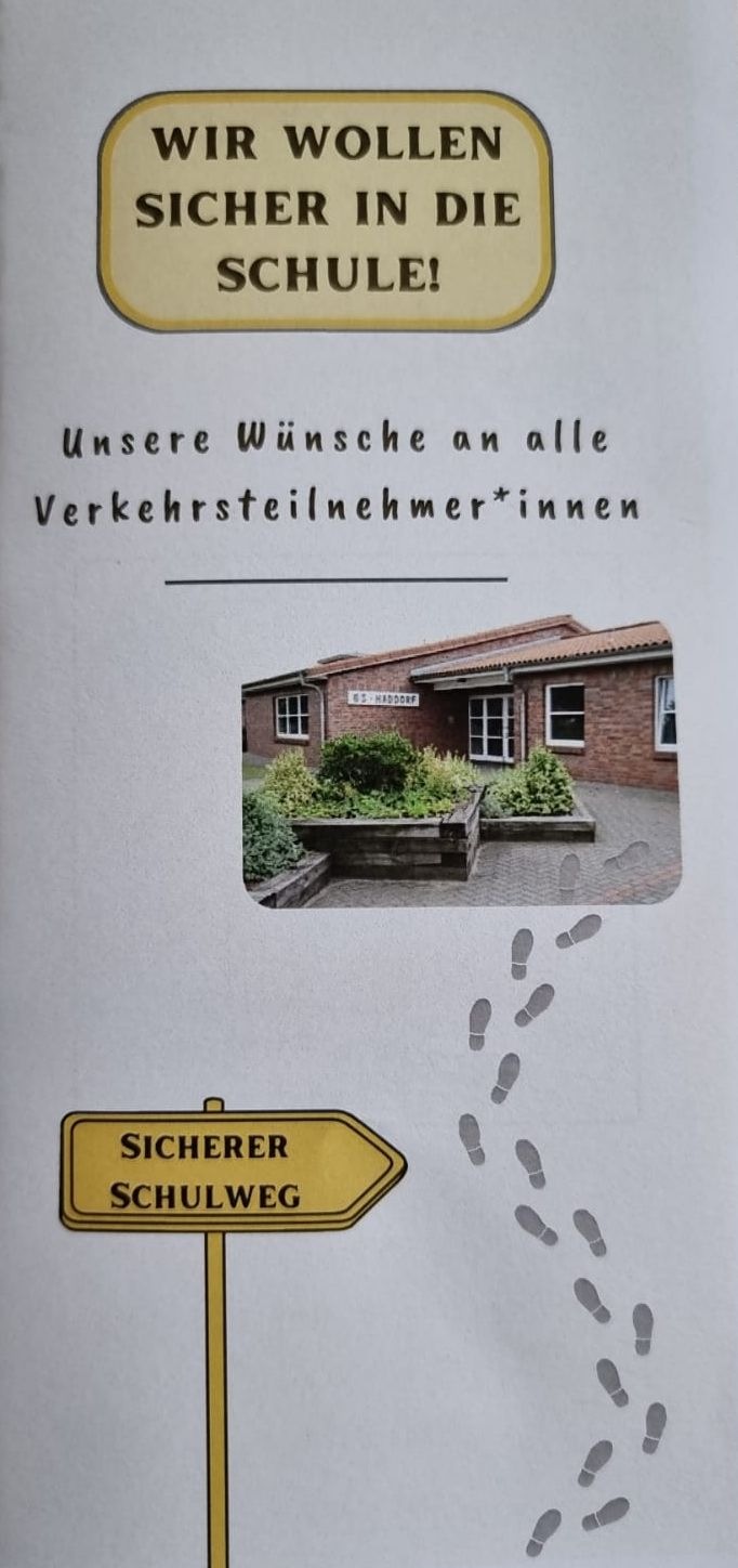 POL-STD: Aktion "Sicherer Schulweg" in Haddorf