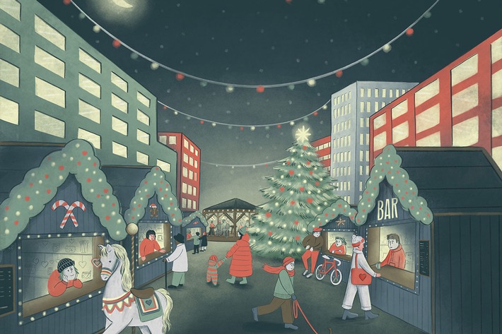 «Zürcher Weihnachtsallee» – Neuer Nasch- & Geschenklimarkt in Zürich