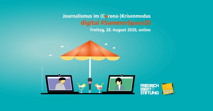 Letzte Chance: digital #SummerSpace am 28.08.20 - Journalismus im (Corona-) Krisenmodus