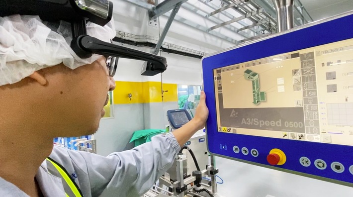 Nestlé unterstützt Fabriken mit Augmented Reality Technologie