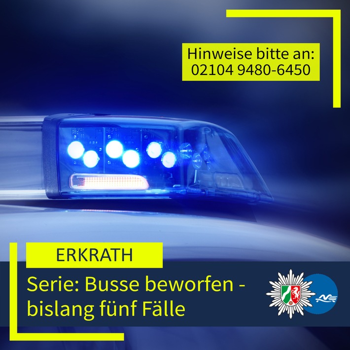 POL-ME: Erneut Linienbus beschädigt: Polizei ermittelt - 2606033