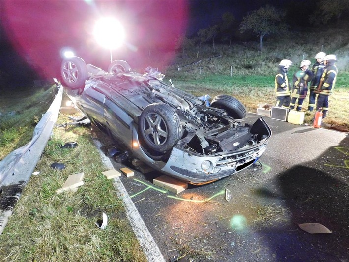 POL-PDMY: Verkehrsunfall mit schwerem Personenschaden, K 44 mehrere Stunden gesperrt