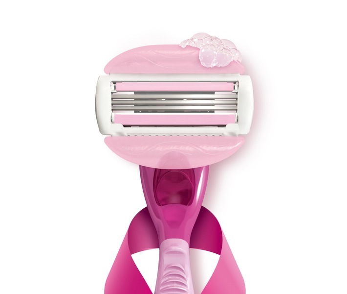 Ab sofort unterstützt Venus die DKMS LIFE und das look good feel better Patientenprogramm / Im Oktober spendet Gillette Venus für jedes gekaufte Produkt** / Weiterer Text über ots und www.presseportal.de/nr/130789 / Die Verwendung dieses Bildes ist für redaktionelle Zwecke honorarfrei. Veröffentlichung bitte unter Quellenangabe: "obs/Gillette Venus"