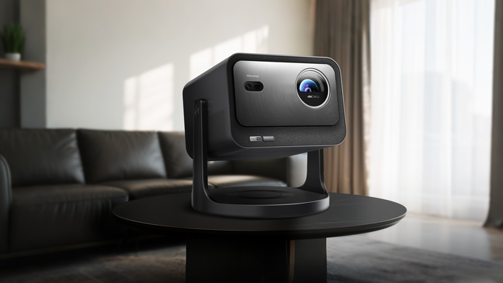 Hisense sorgt für große Bilder: neuer Smart Miniprojektor C3