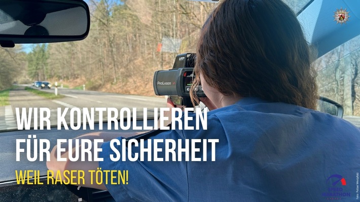 POL-PPWP: Knapp 8.000 Raser "geblitzt"