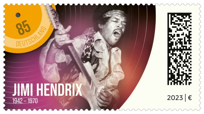 PM: Sonderbriefmarke ehrt Jimi Hendrix