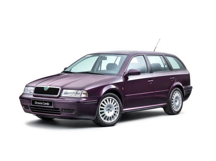 Designstudie des ŠKODA OCTAVIA COMBI feiert 25. Jubiläum