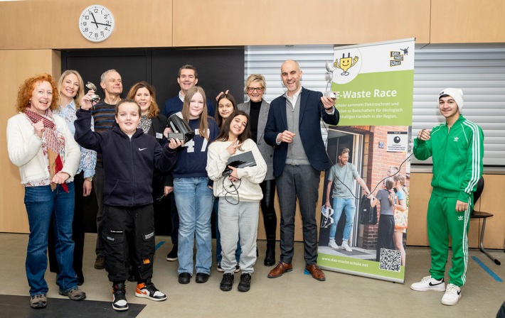 Hannover, aufgepasst: E-Waste Race startet wieder/ Neun Schulen sammeln Elektroschrott aus privaten Haushalten ein