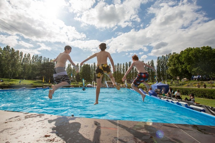 YOU Summer Break 2017: Der Sommergarten mit Pool wird zum Trendrevier für Actionsport